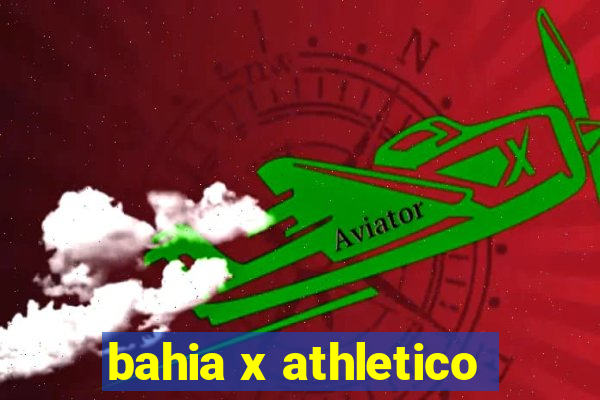 bahia x athletico-pr ao vivo